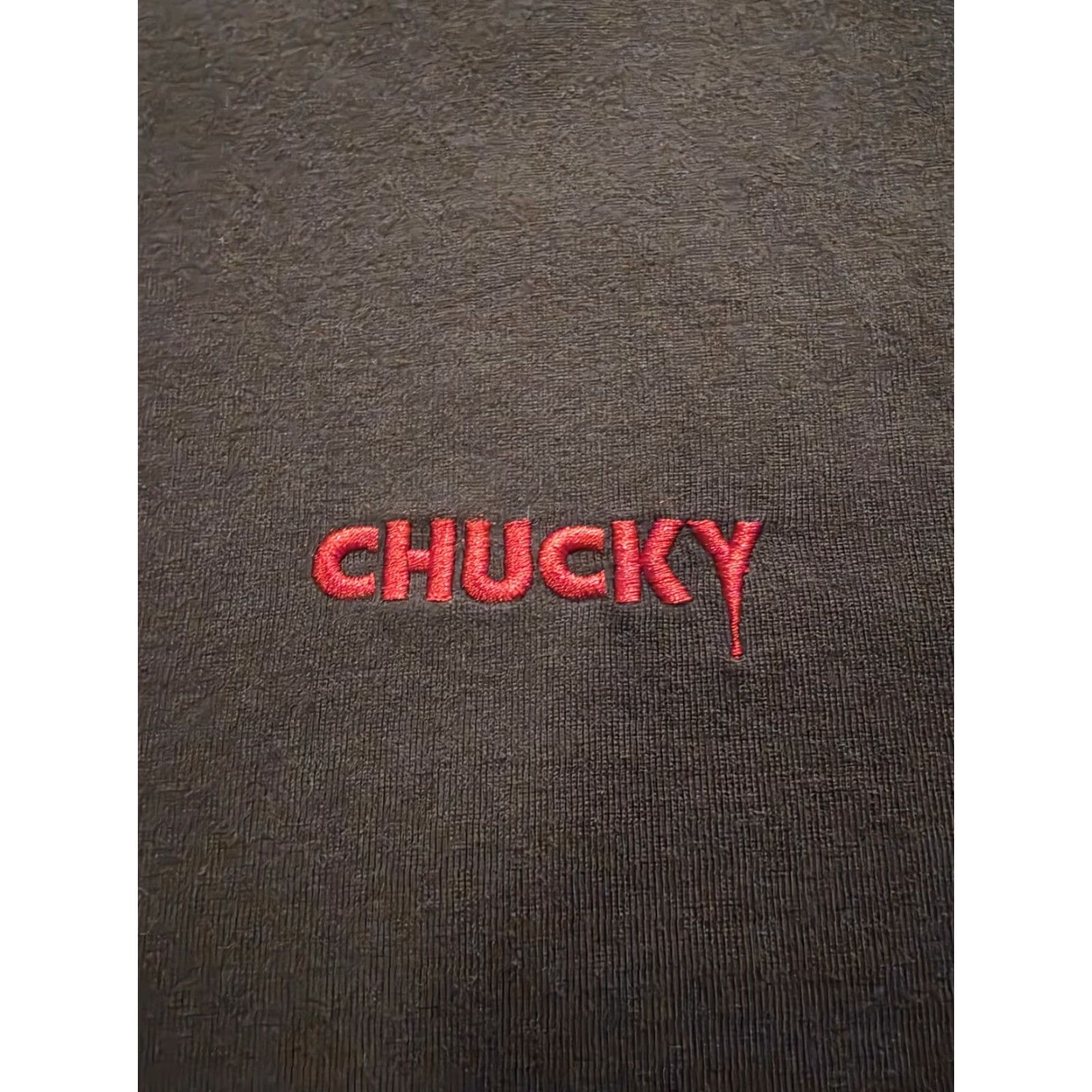 Palace VINTAGE Chucky X Shoe Palace T-Shirt Brown Mens L Double-Sided Halloween Horror Graphic Print Crew Neck Short Sleeve Size US L / EU 52-54 / 3 - 4 Thumbnail