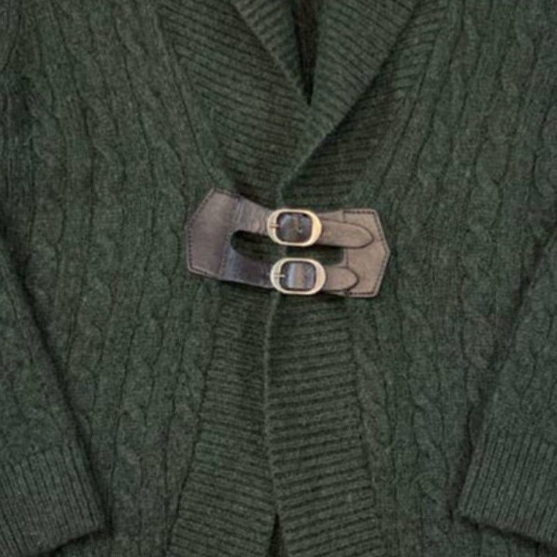 NBDN Nobrandedon Soft Surroundings Green Cardigan Sweater | Size L Size L / US 10 / IT 46 - 5 Thumbnail