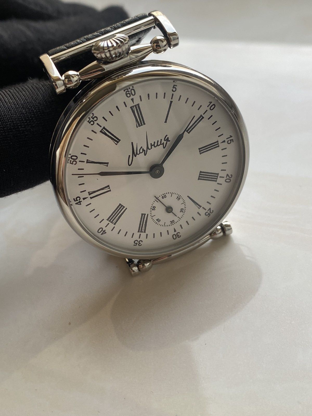 Vintage Molnija 1980s, Vintage soviet mechanical watch men Size ONE SIZE - 6 Thumbnail