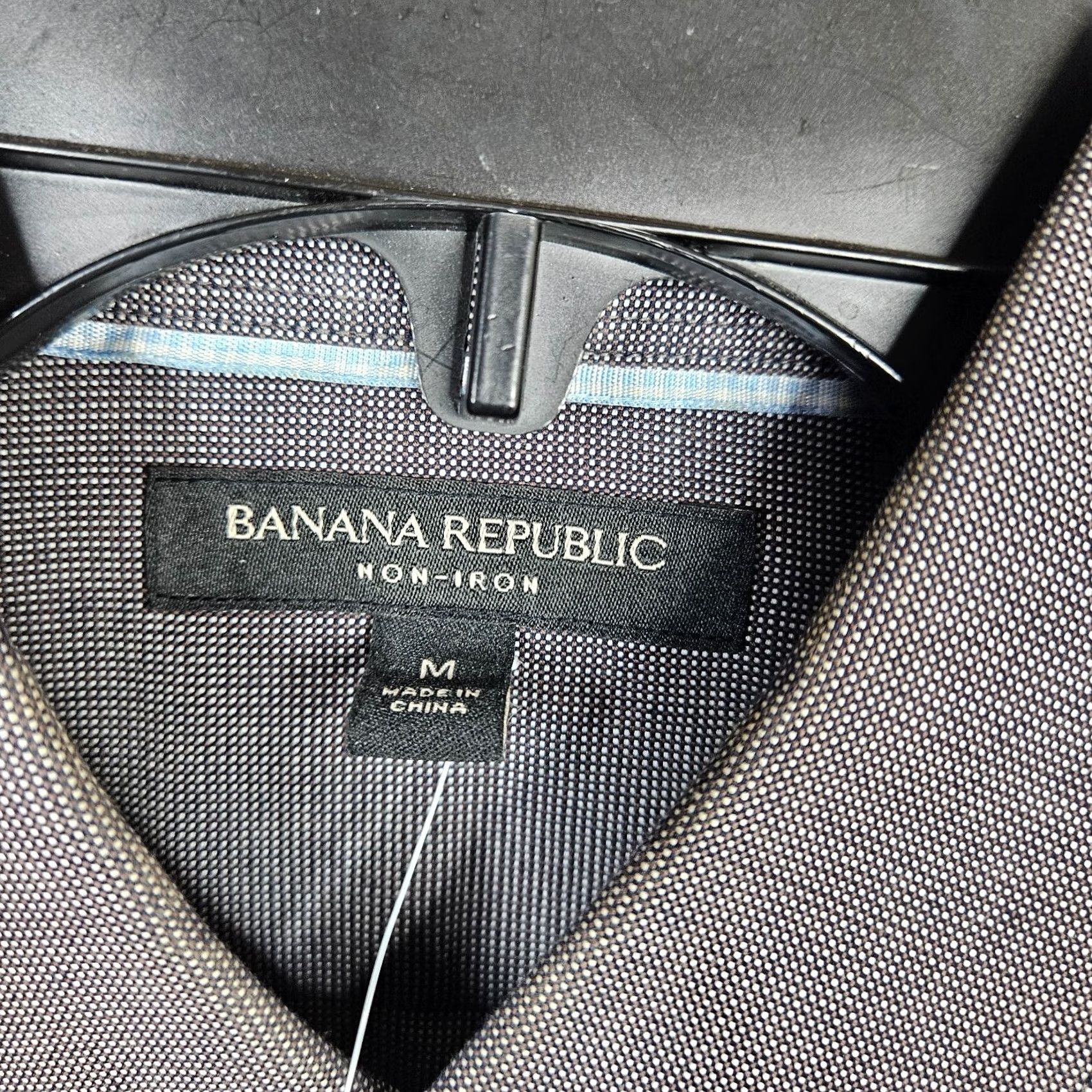 Banana Republic Banana Republic NON-IRON Cotton Button Up Shirt Men's M Long Sleeve Multicolor Size US M / EU 48-50 / 2 - 4 Thumbnail