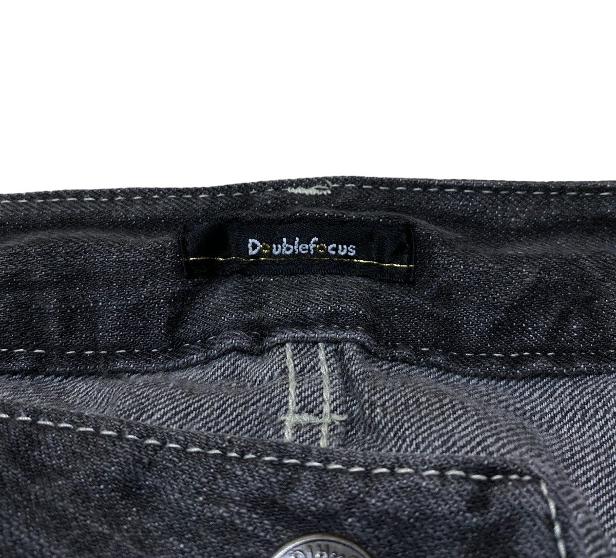 If Six Was Nine Rare Design Vintage Japanese Brand Double Focus Jeans 2000s Size US 32 / EU 48 - 7 Thumbnail