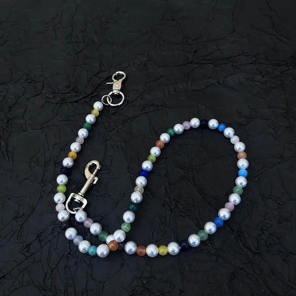 Jewelry Pearl Pants Chain – Cleanfit Y2K Waist Accessory Size ONE SIZE - 4 Thumbnail