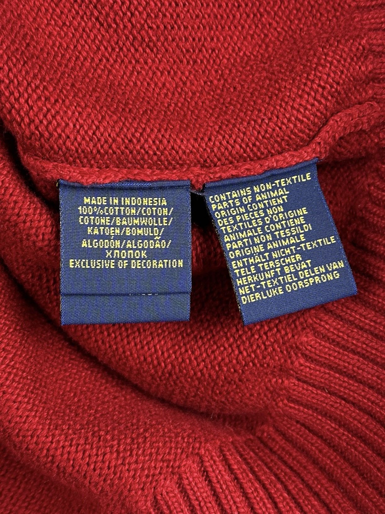 Polo Ralph Lauren Polo Ralph Lauren High Neck Knit Sweater Old Money Style Size US M / EU 48-50 / 2 - 8 Thumbnail