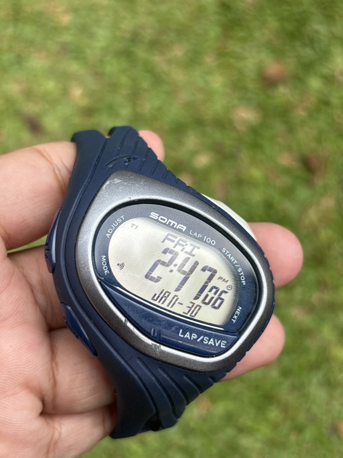 Seiko SOMA RUNONE BY SEIKO DIGITAL WATCH Size ONE SIZE - 7 Thumbnail