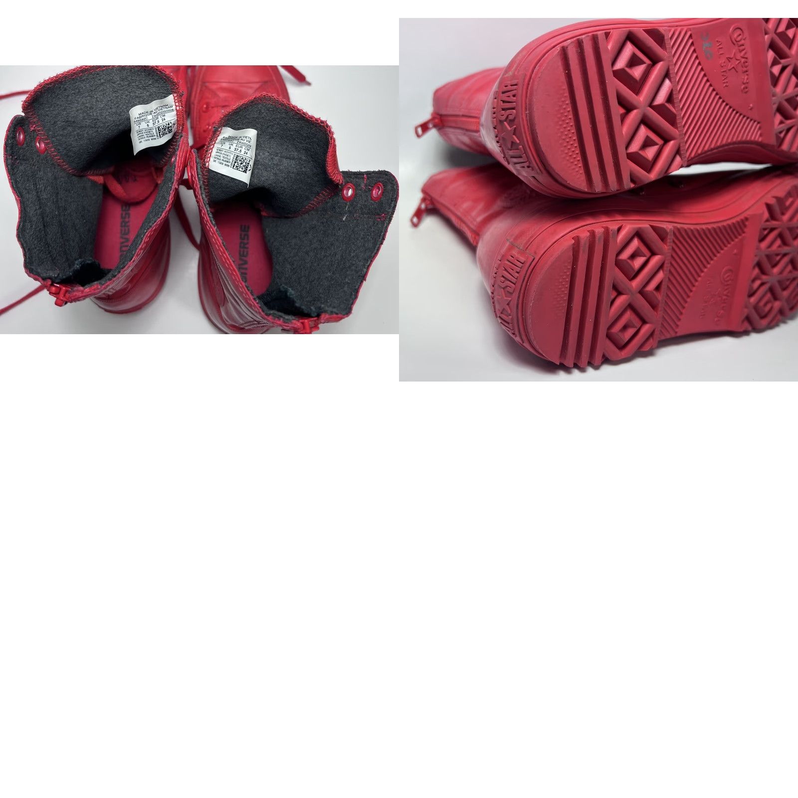 Converse Converse Chuck Taylor Boots Women’s Hi-Rise Combat Red Size 7 US 7 EU 37.5 UK 5 Size US 5 / IT 35 - 8 Thumbnail