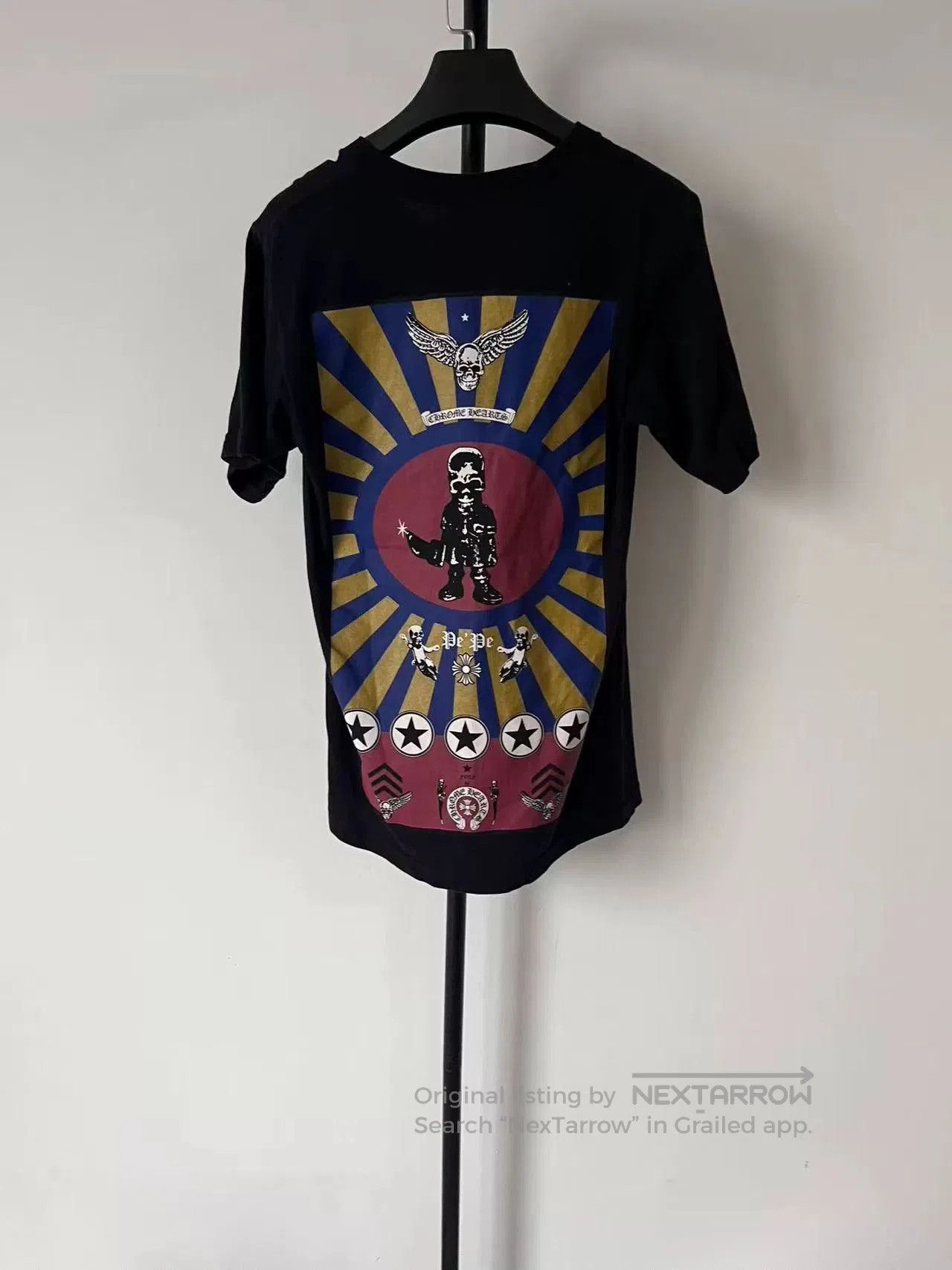 Chrome Hearts chrome hearts foti collection short sleeve t. Size US S / EU 44-46 / 1 - 1 Thumbnail
