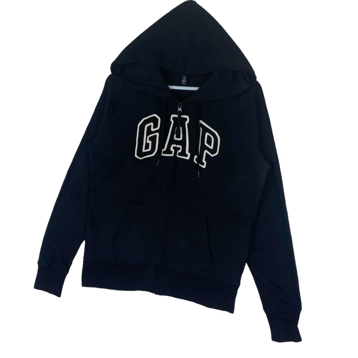 Gap GAP Black Hoodie Sweatshirt Pullover Jumper Size US M / EU 48-50 / 2 - 3 Thumbnail