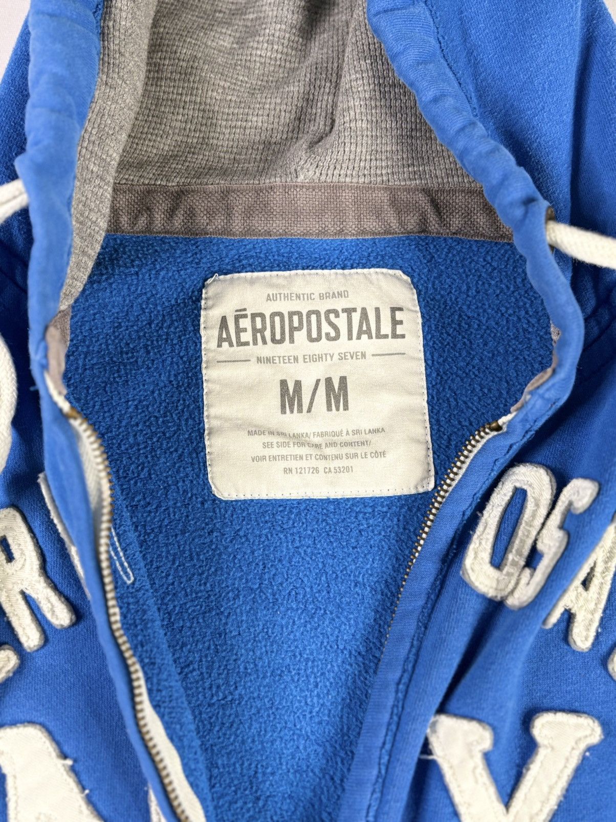 Aeropostale Y2K Aeropostale Blue Zip up | $20 Size US M / EU 48-50 / 2 - 4 Thumbnail