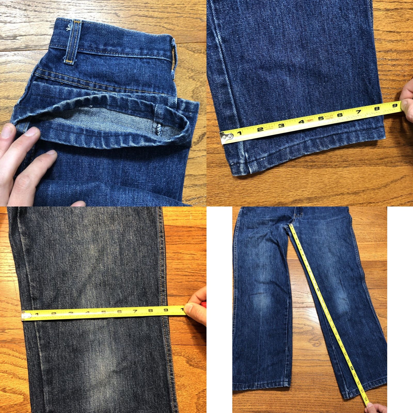 Vintage Vtg The Limited Jeans Women 14 Blue High Rise 5-Pocket Denim USA Talon Zipper Vintage 90s USA Mens? Size 36" / US 14 / IT 50 - 9 Thumbnail
