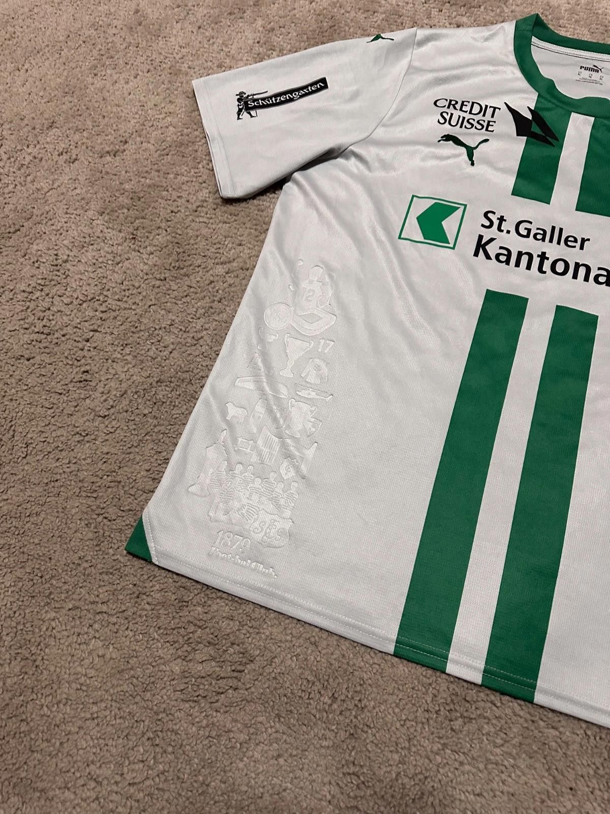 Puma #19 Moller Puma St.Gallen 2023/2024 Football Shirt Jersey XL Size US XL / EU 56 / 4 - 2 Thumbnail