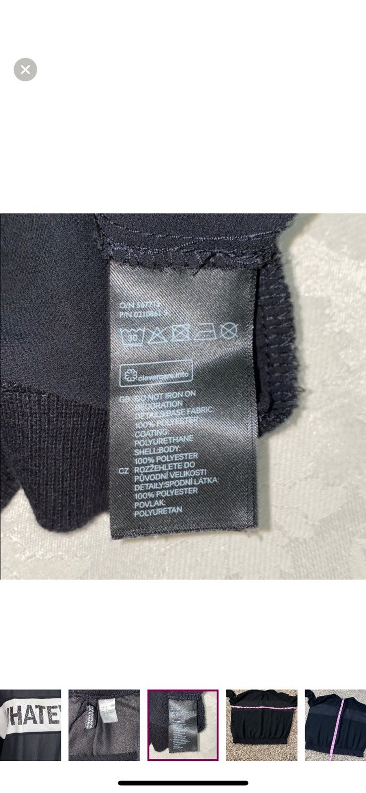 Divided Divided by H&M whatever top size 2 Size XS / US 0-2 / IT 36-38 - 3 Thumbnail