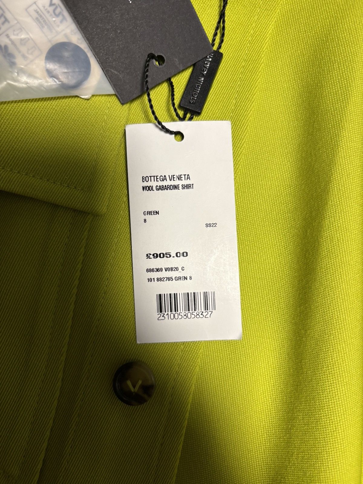 Bottega Veneta Bottega Veneta Wool Gabardine Shirt Size S / US 4 / IT 40 - 5 Thumbnail