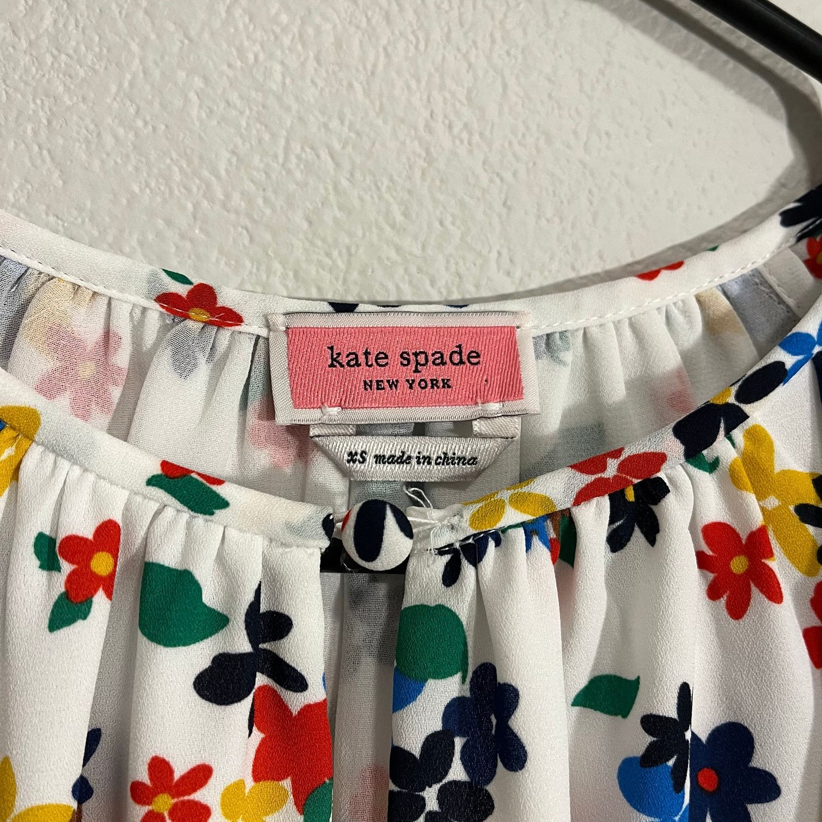 Kate Spade Kate Spade Floral Sailing Blouse - XS Size XS / US 0-2 / IT 36-38 - 4 Thumbnail