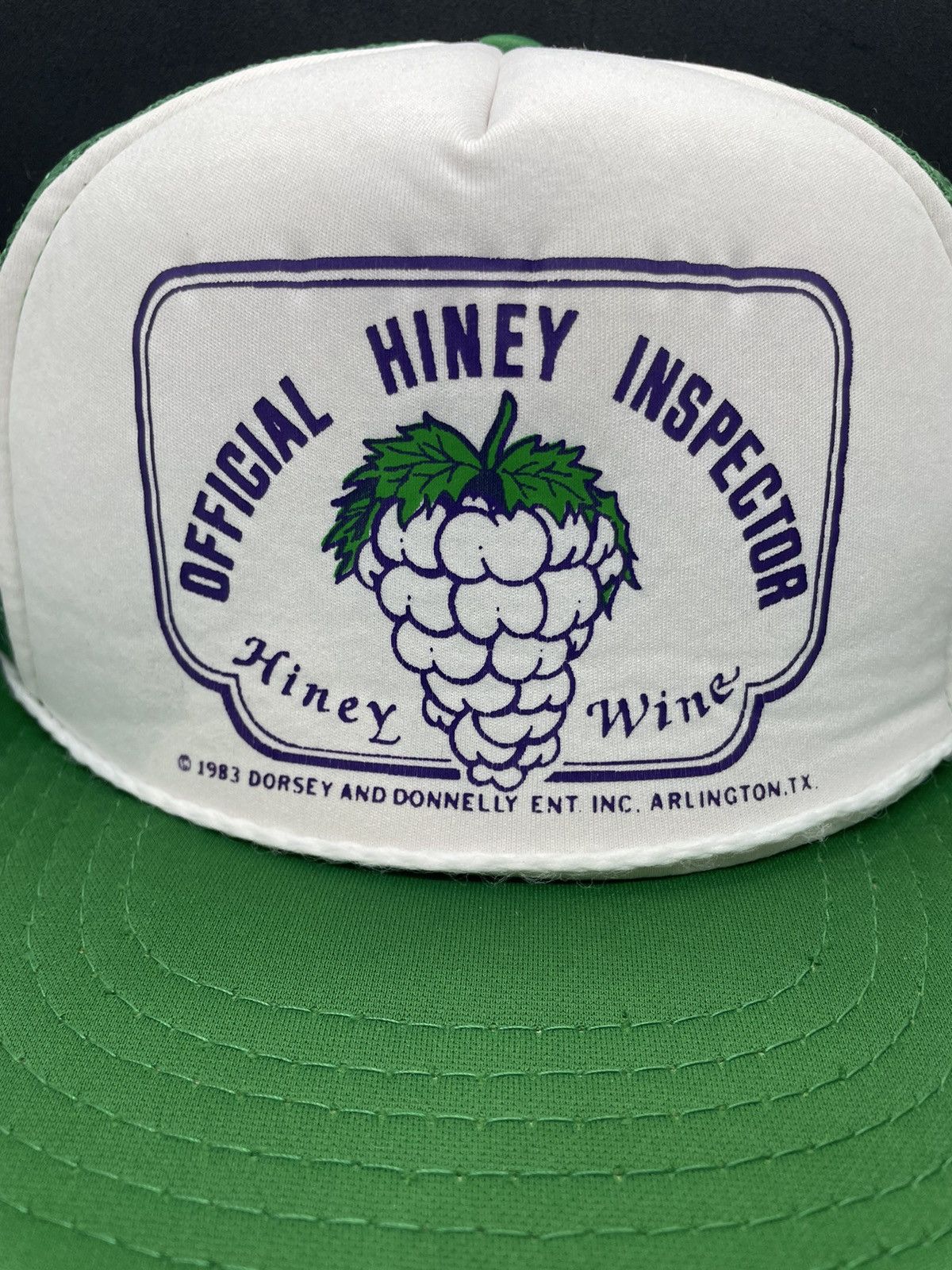 Vintage Vintage 1983 “Hiney Wine” Trucker Hat Size ONE SIZE - 3 Thumbnail