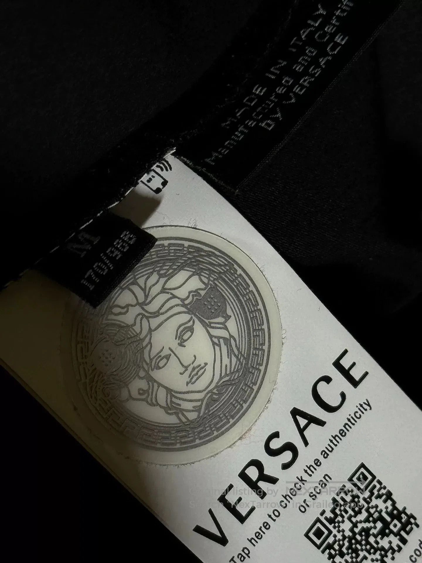 Versace Versace Men's Round Neck Long. Size US M / EU 48-50 / 2 - 8 Thumbnail