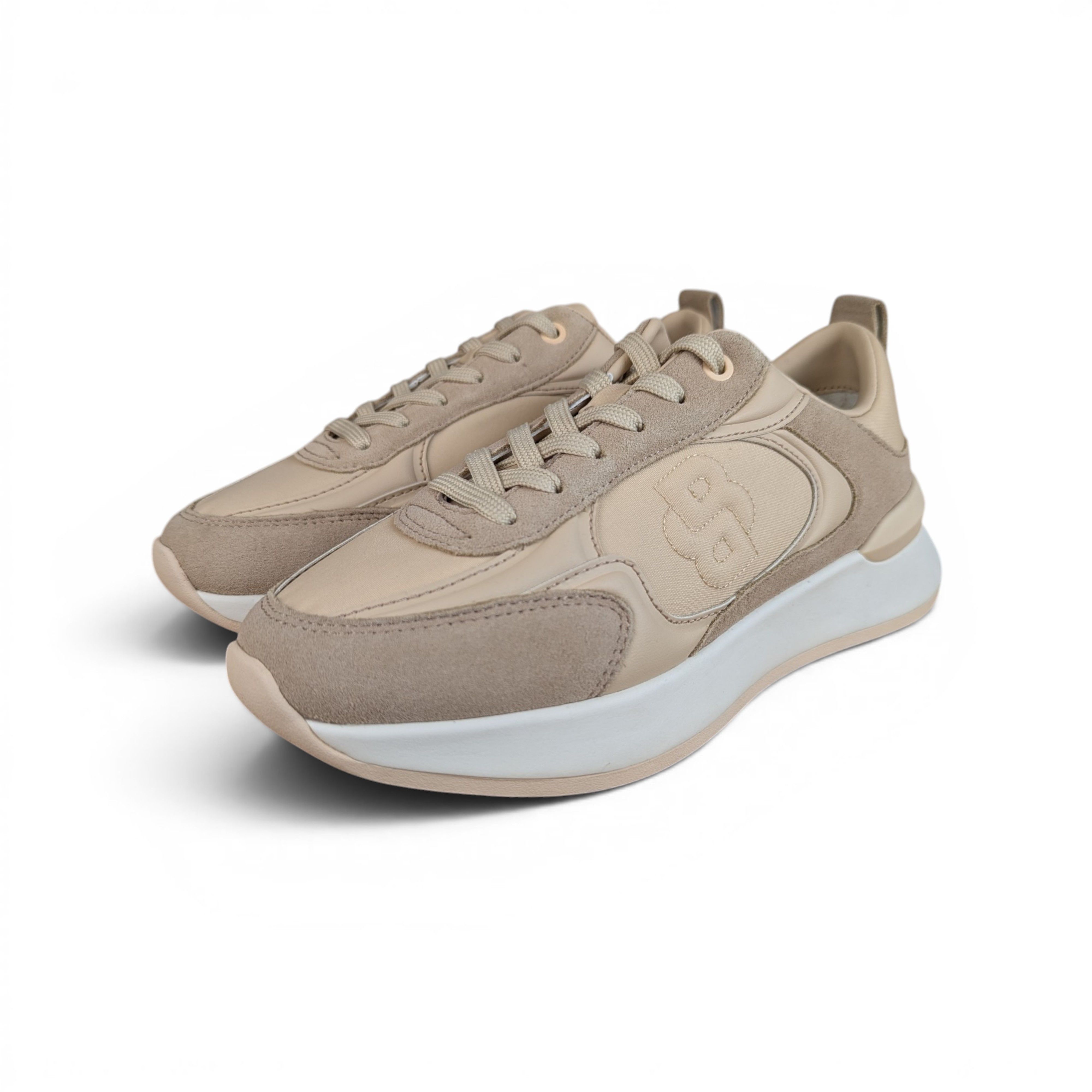 Hugo Boss HUGO BOSS BEIGE SNEAKERS Size US 7 / IT 37 - 1 Thumbnail