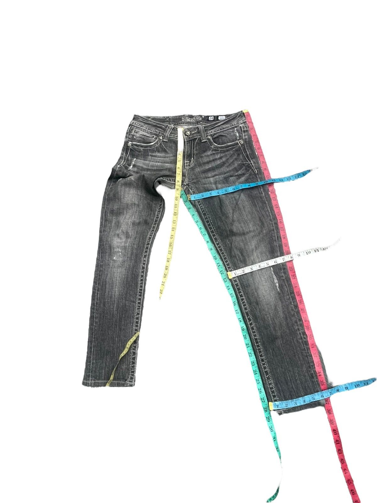 Designer × Miss Me Miss Me Skinny Distresed Denim Size 30" / US 8 / IT 44 - 14 Thumbnail