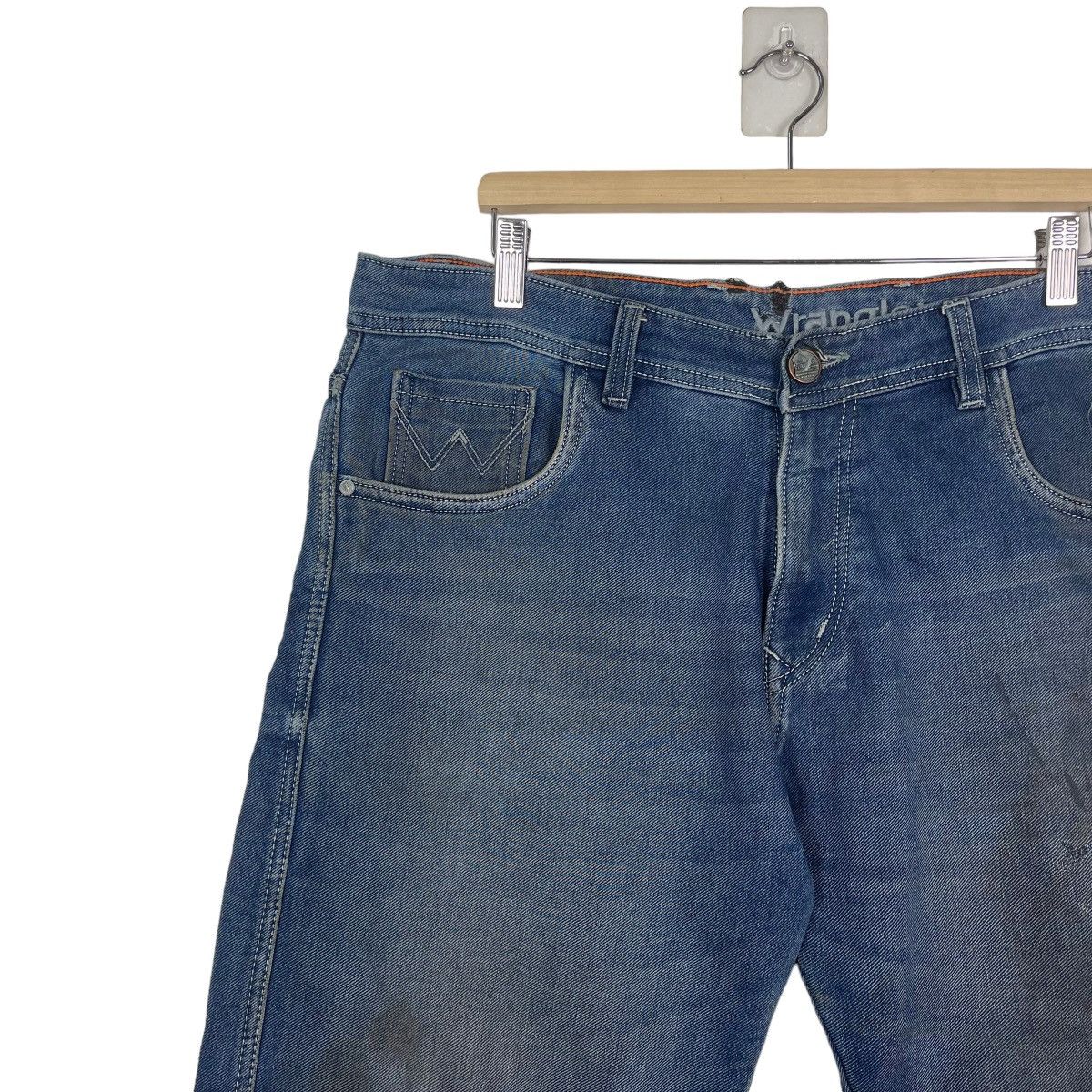 If Six Was Nine Wrangler Stone Wash Zipper Fly Denim Jeans W40 Size US 40 / EU 56 - 6 Thumbnail
