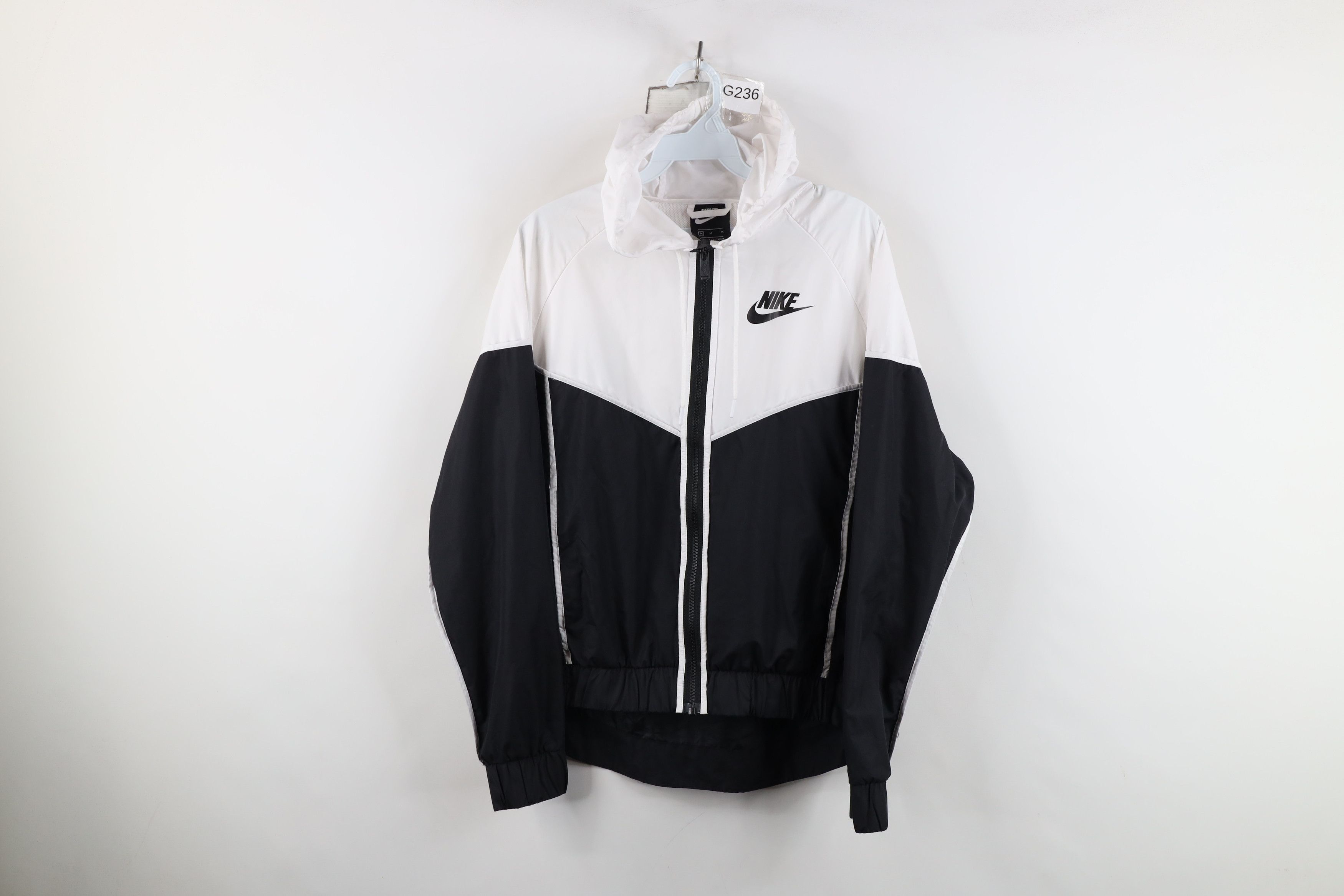 Nike Nike Spell Out Color Block Full Zip Hooded Windrunner Jacket Size M / US 6-8 / IT 42-44 - 1 Thumbnail