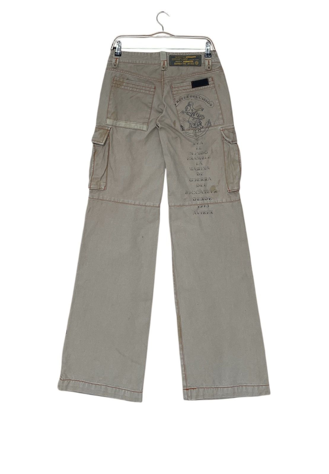 Avirex Vintage Brand Avirex Cargo Pants 1990s Size US 29 - 2 Thumbnail