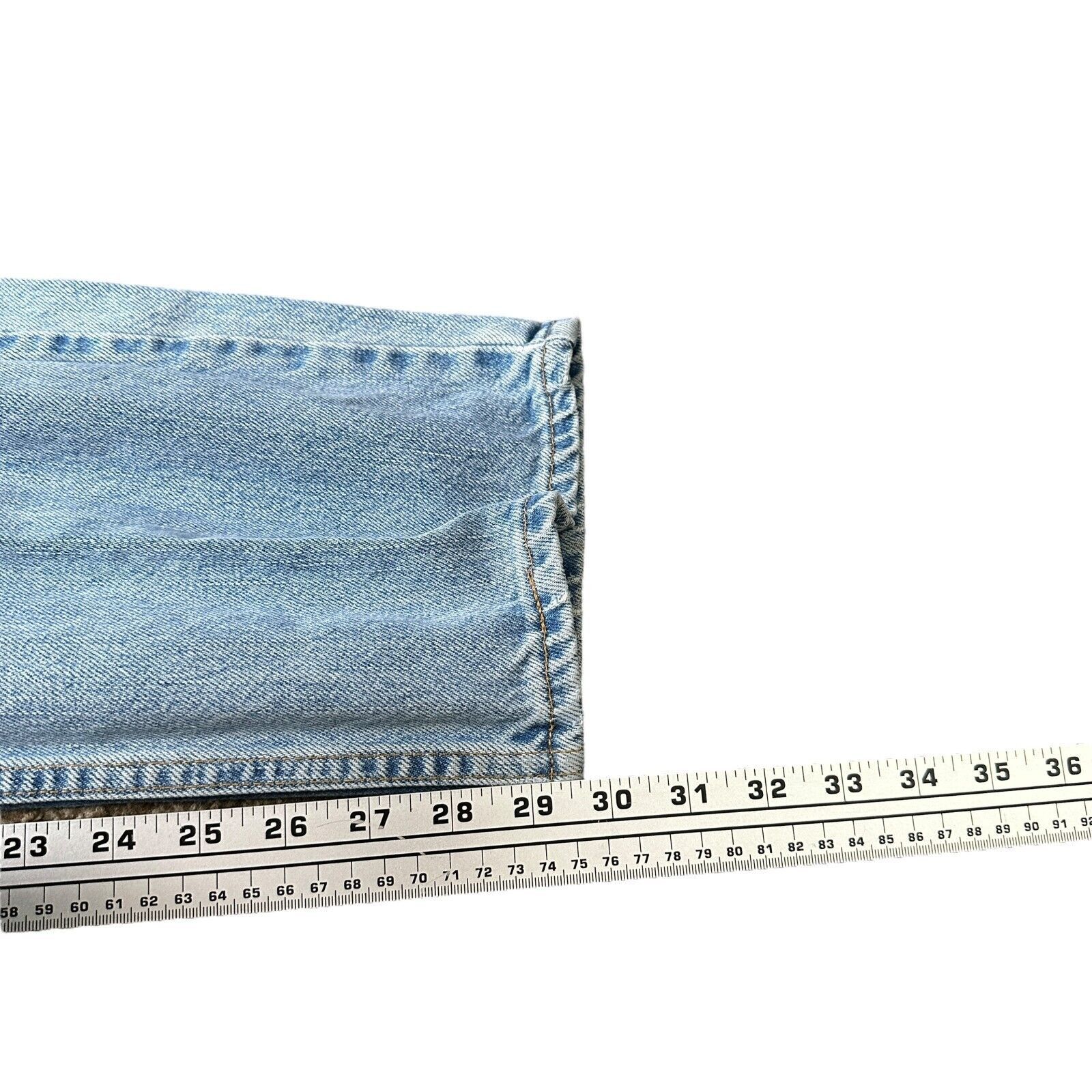 Levi's Vintage Levis 550 Jeans Mens 38 x 30 Blue Denim Cotton Size US 38 / EU 54 - 9 Thumbnail