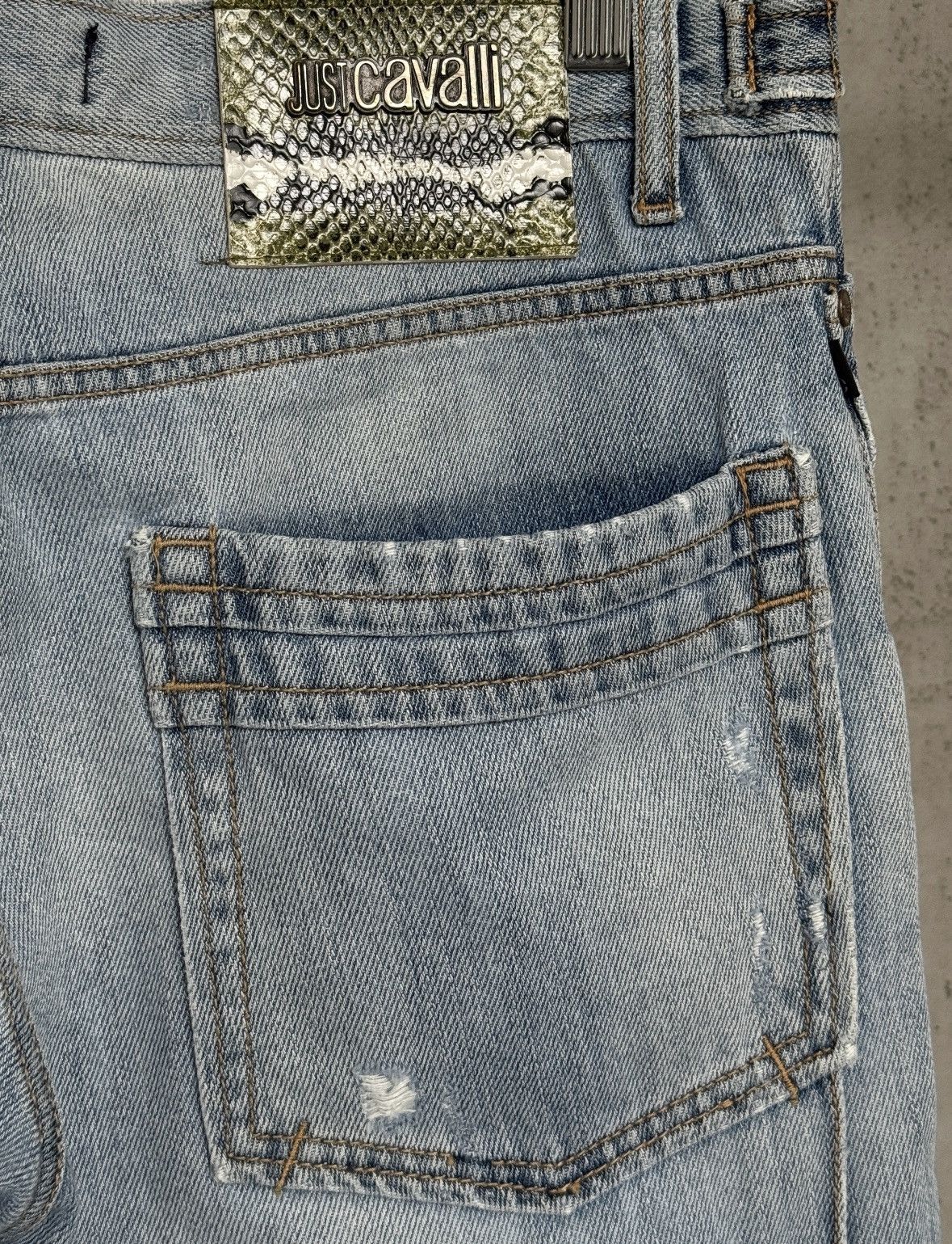 Just Cavalli Just Cavalli Distressed Jeans SS10 Size US 35 - 6 Thumbnail