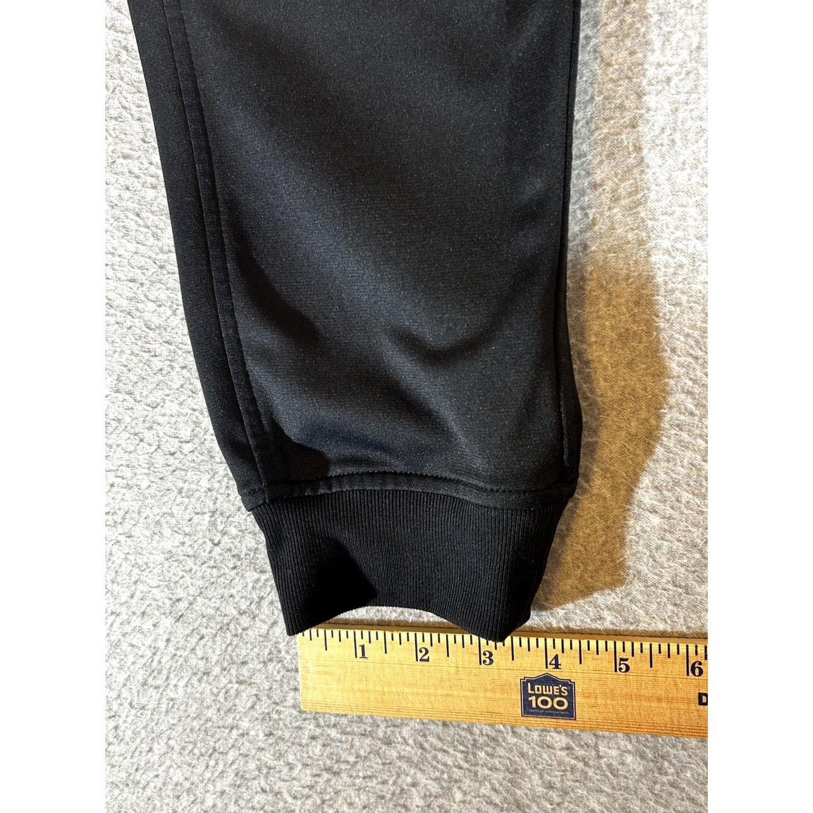 Under Armour Under Armour Jogger Pants Men M Black Knit Tapered Relaxed Pocket Zip Pocket Athletic Gym Running Casual Mens Size US 31 - 5 Thumbnail