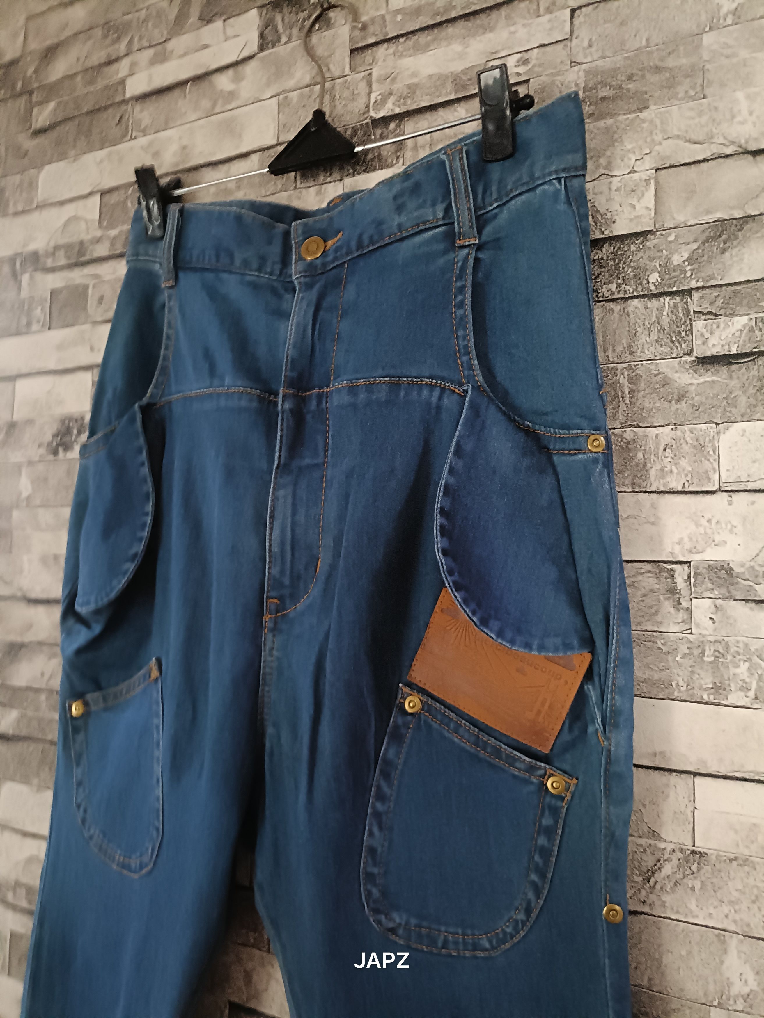 mercibeaucoup Vintage mercibeaucoup blue drop crotch pants Size US 26 / EU 42 - 2 Thumbnail