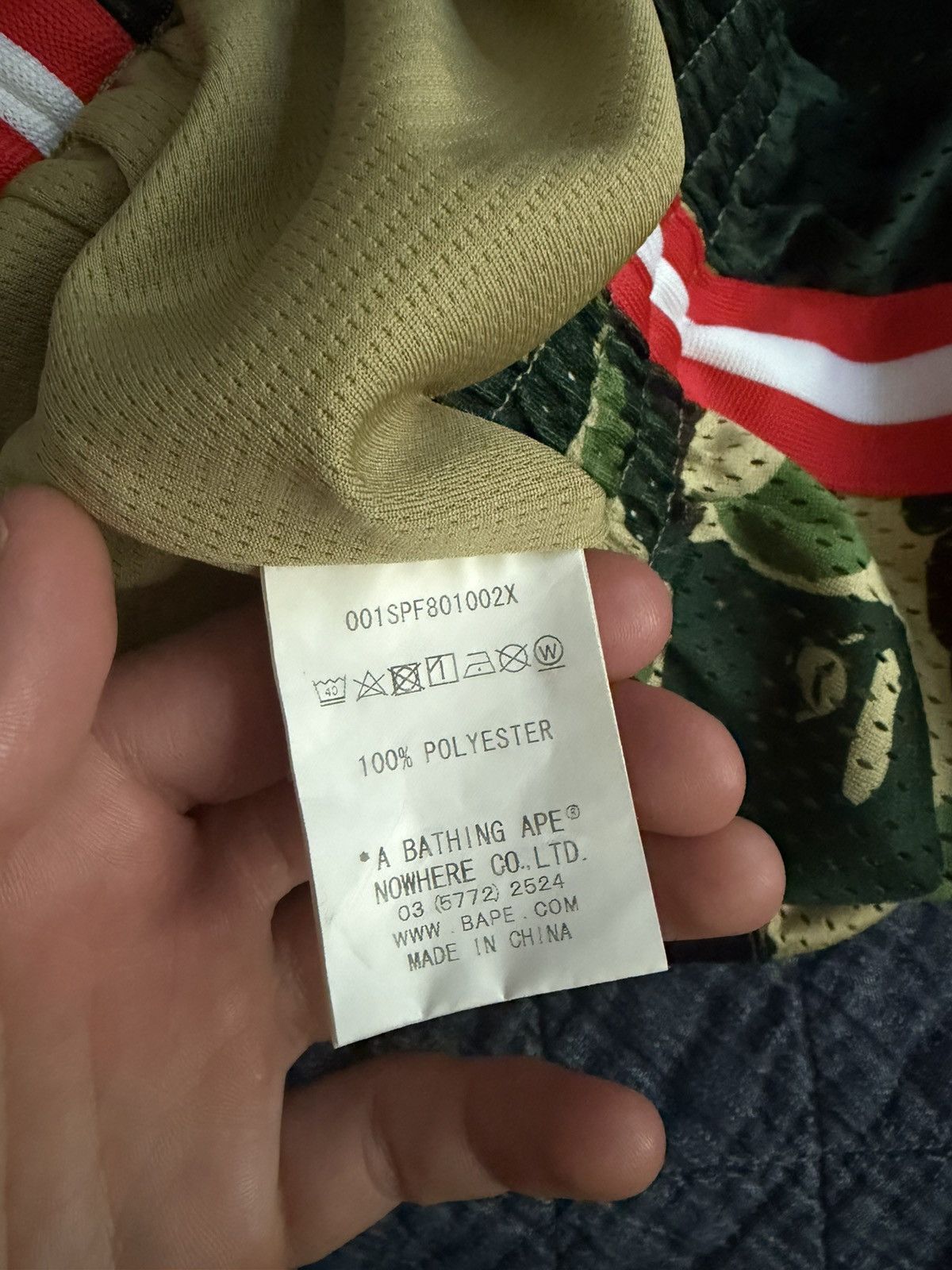 Bape BAPE Camo Basketball Shorts Size US 30 / EU 46 - 5 Thumbnail