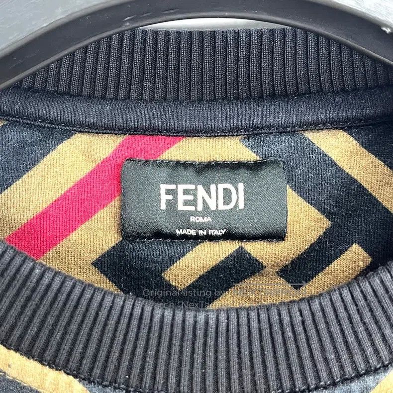 Fendi Fendi FF Full Print Monogram Sweatshirt Size US S / EU 44-46 / 1 - 3 Thumbnail