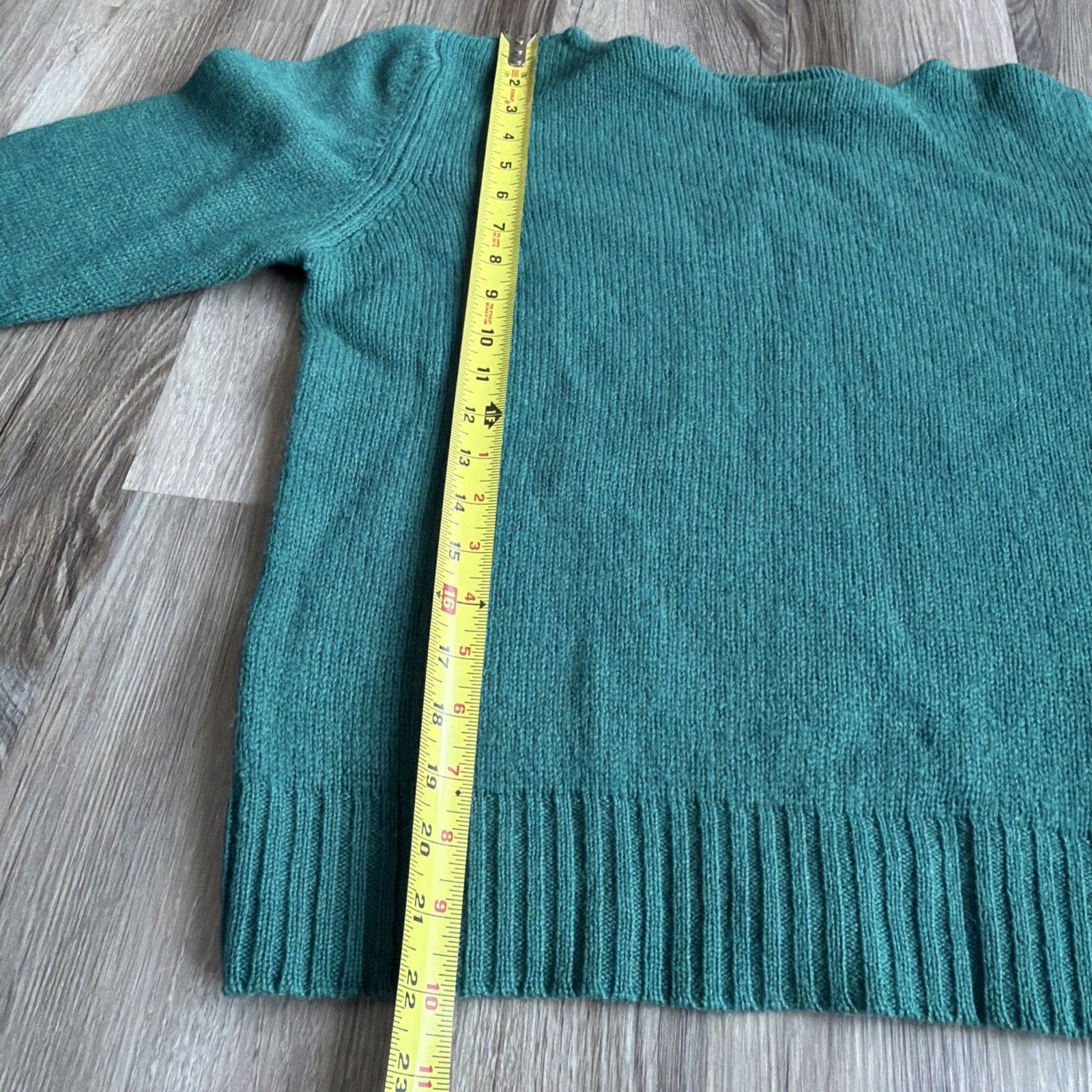 & Other Stories Vintage Silver Unicorn Sweater Women L Knit Boat Neck Wool Size L / US 10 / IT 46 - 3 Thumbnail