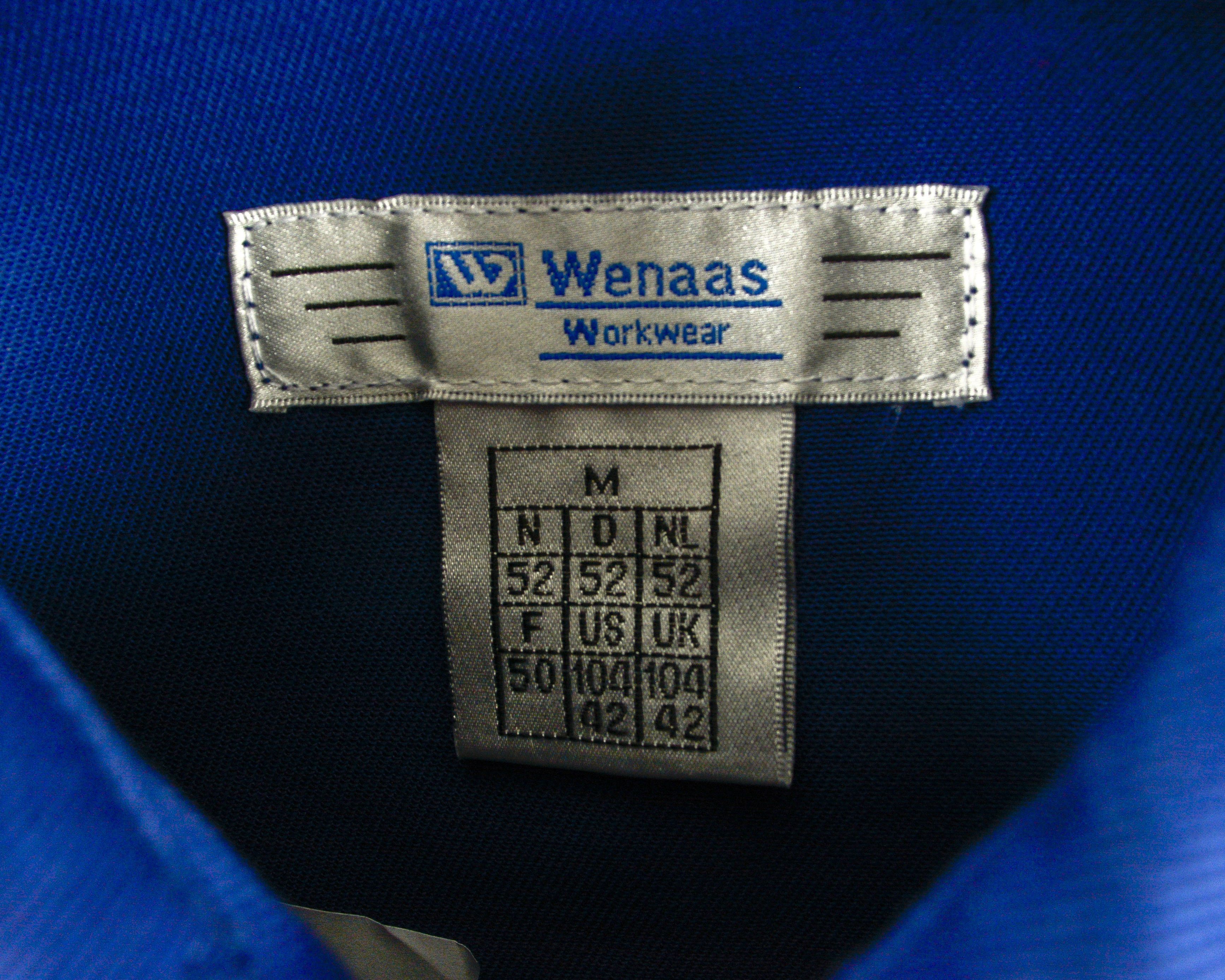 Vintage Wenaas Workwear Mens M Jumpsuit Boilersuit Coverall Chore Size US 36 / EU 52 - 9 Thumbnail