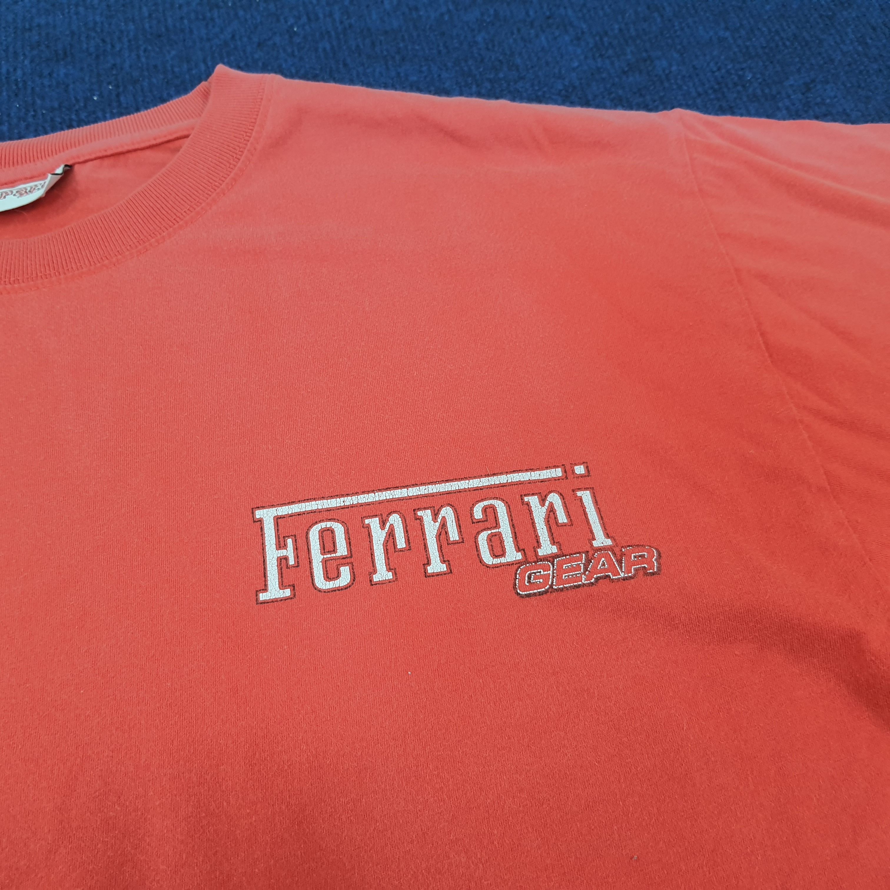Ferrari × Vintage Vintage Ferrari Gear Motorsports Super Car T-shirt Size US L / EU 52-54 / 3 - 2 Thumbnail