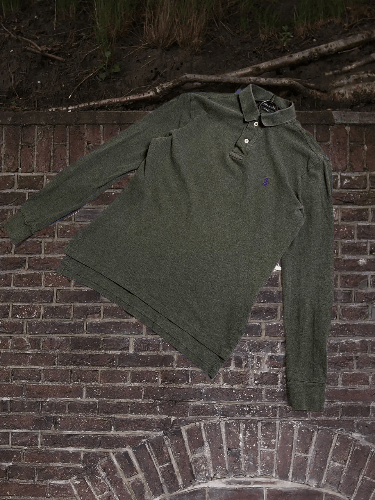 Polo Ralph Lauren Polo Ralph Lauren Rugby Vintage Long-sleeve Sweater 🟤 Size US S / EU 44-46 / 1 - 1 Thumbnail