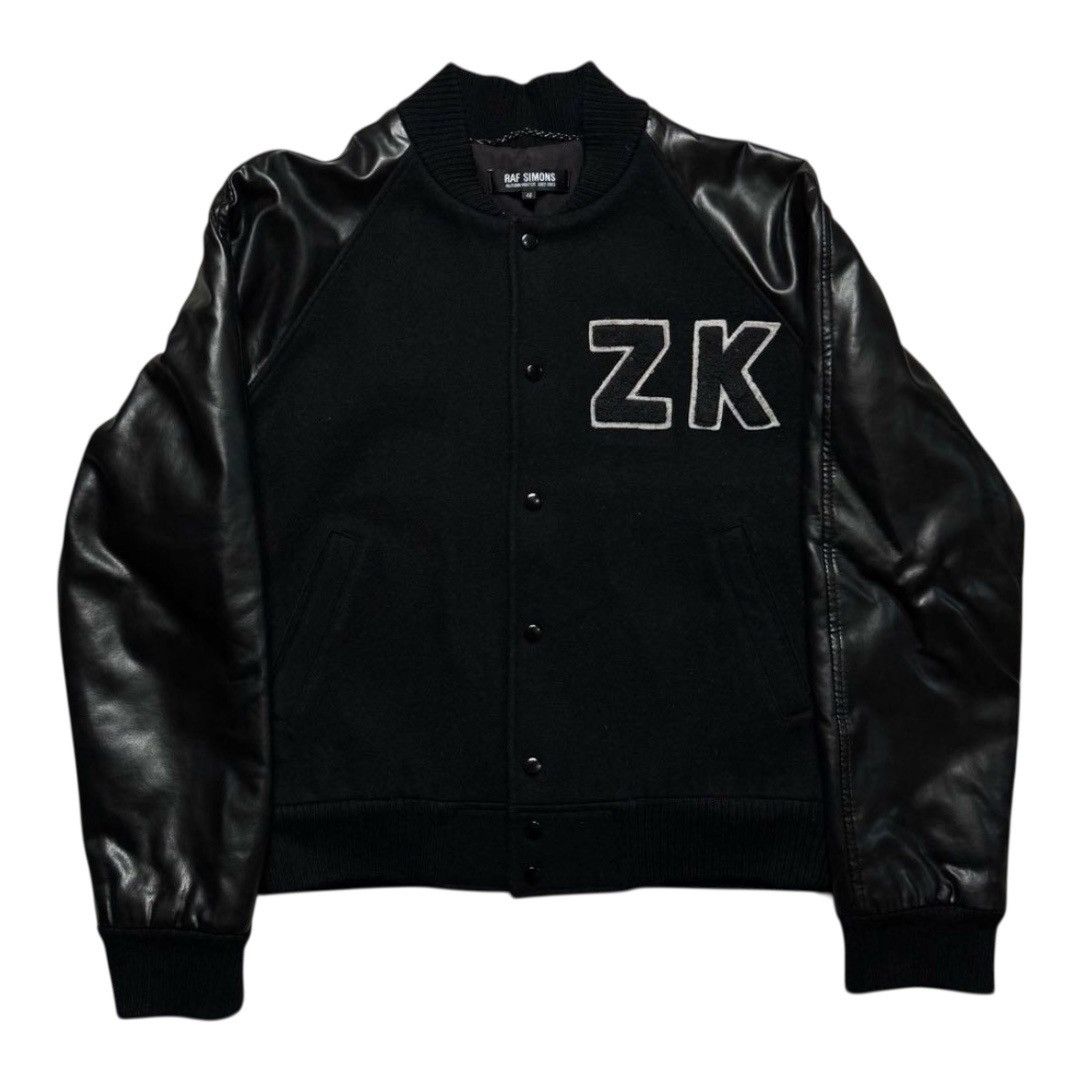 Raf Simons Raf Simons 2002AW Virginia Creeper ZK Varsity Jacket Size US M / EU 48-50 / 2 - 1 Thumbnail