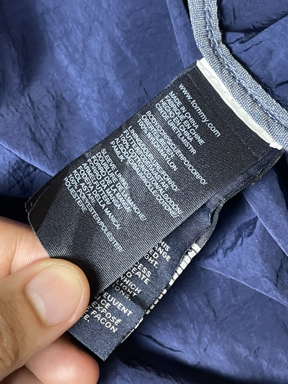 Tommy Hilfiger × Vintage Vintage Tommy Hilfiger Utility Pocket Jacket (105) Size US XS / EU 42 / 0 - 10 Thumbnail