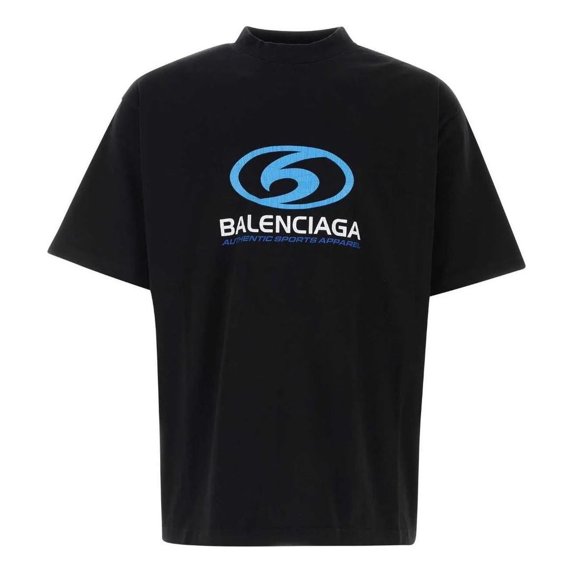 Balenciaga o1tr1nto1025 Surfer T-Shirt Medium Fit in Black Size US XL / EU 56 / 4 - 1 Thumbnail