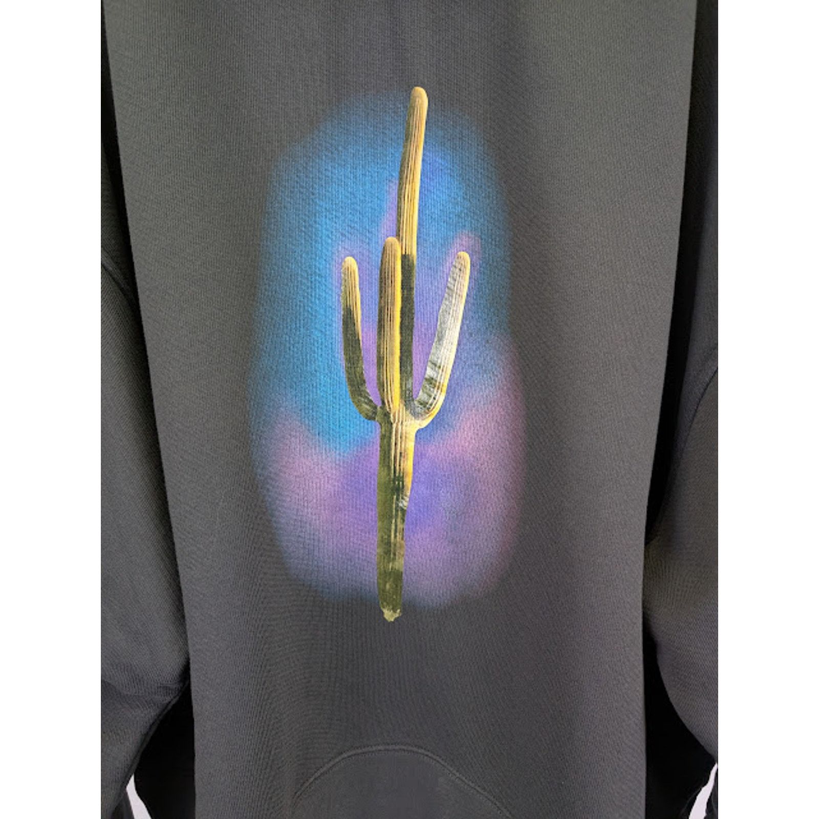 Palm Angels o1rshd1 Cactus Hoody Hoodie in Black / Green M Size US M / EU 48-50 / 2 - 6 Thumbnail