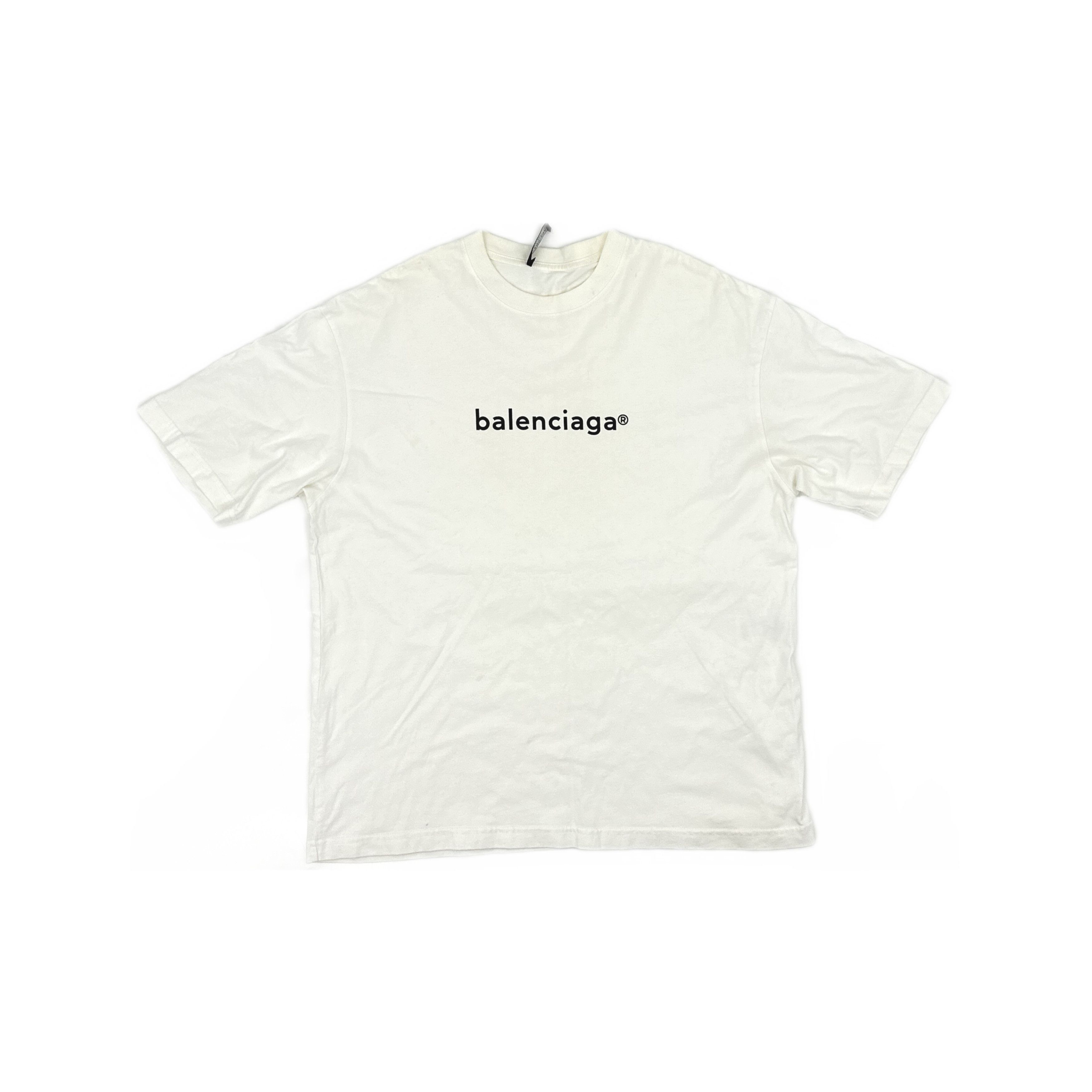 Balenciaga Balenciaga Logo T-Shirt Size S Size US S / EU 44-46 / 1 - 1 Thumbnail