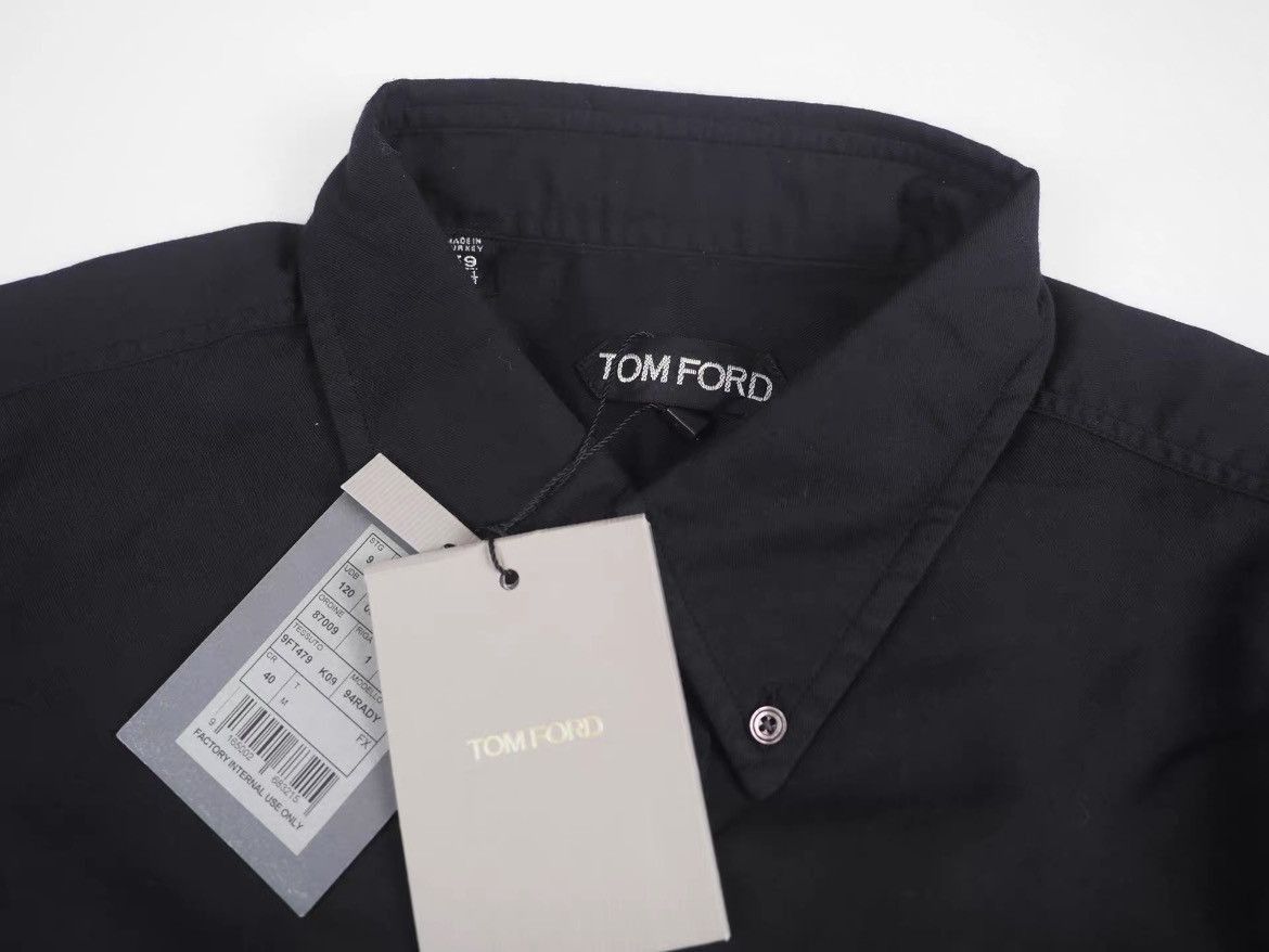 Tom Ford Sz 39 Tom Ford Pocket Shirt-2507 Size US M / EU 48-50 / 2 - 2 Thumbnail