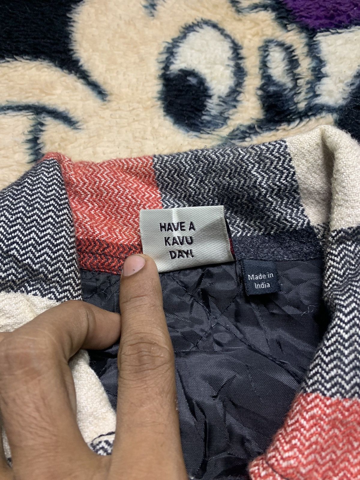 KAVU OG KAVU WOOL QUILTED JACKET BUTTON UP Size US S / EU 44-46 / 1 - 8 Thumbnail