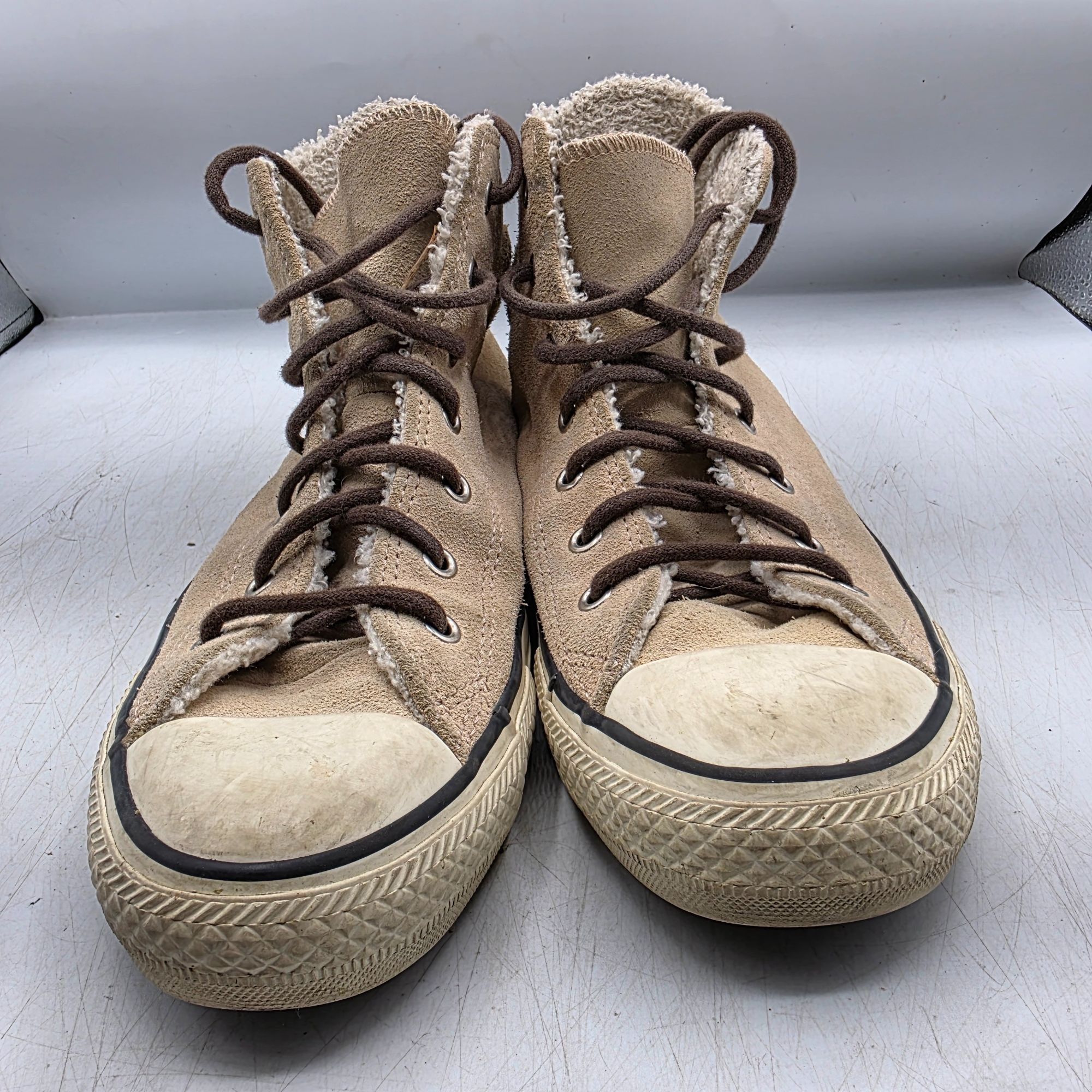 Converse Converse Sherpa Chuck Taylor Womens Size 7 Light Bisque Egre Size US 7 / IT 37 - 2 Thumbnail