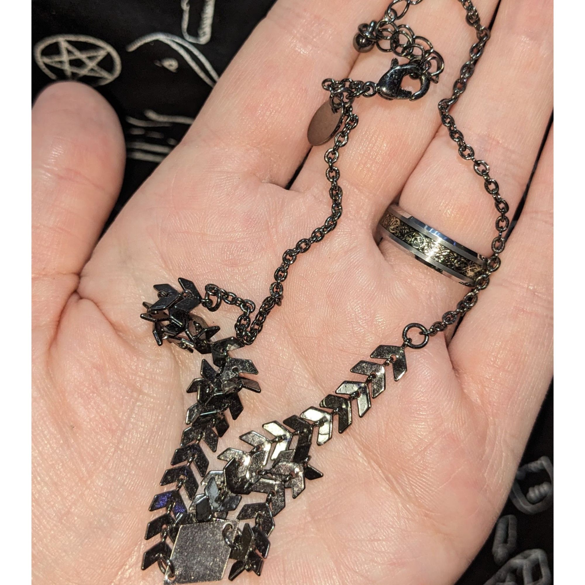 Other Charming Charlie Chevron Statement Necklace Size ONE SIZE - 5 Thumbnail