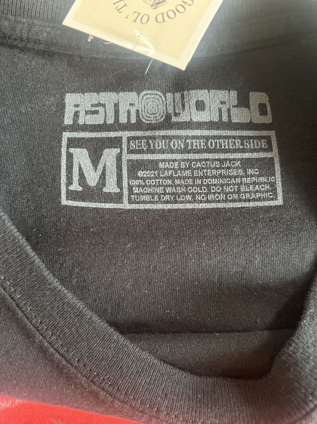 Travis Scott Travis Scott Astroworld festival tee Size US M / EU 48-50 / 2 - 2 Thumbnail