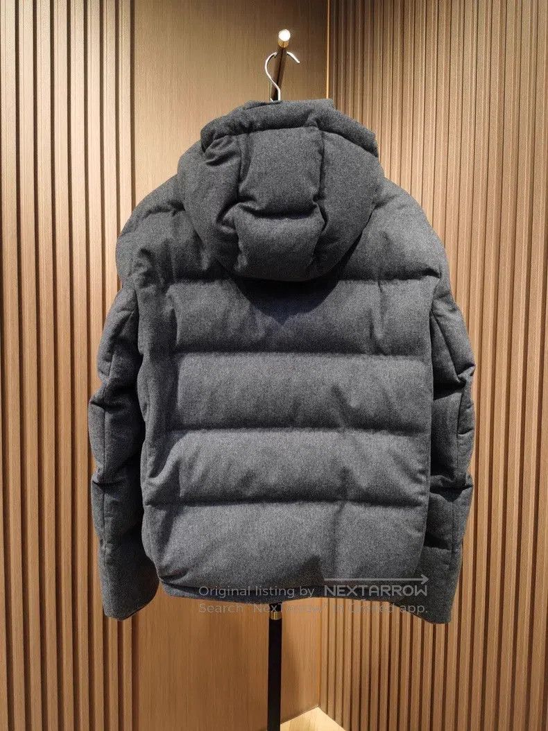 Brunello Cucinelli Brunello Cucinelli Wool flannel down jacket Size US S / EU 44-46 / 1 - 6 Thumbnail