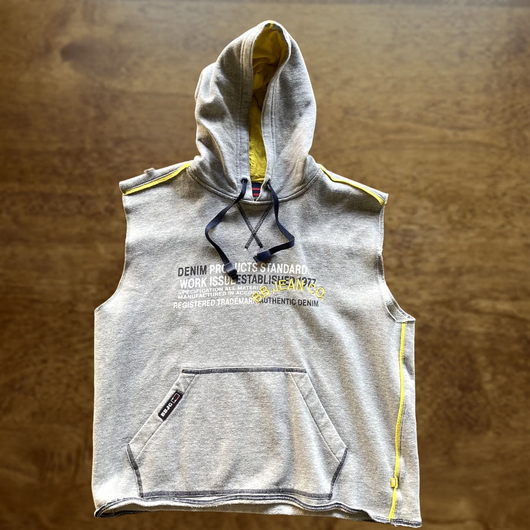 Bugle Boy Y2K Bugle Boy Sweatshirt Mens Medium Gray Hoodie Sleeve Pullover Size US M / EU 48-50 / 2 - 1 Thumbnail