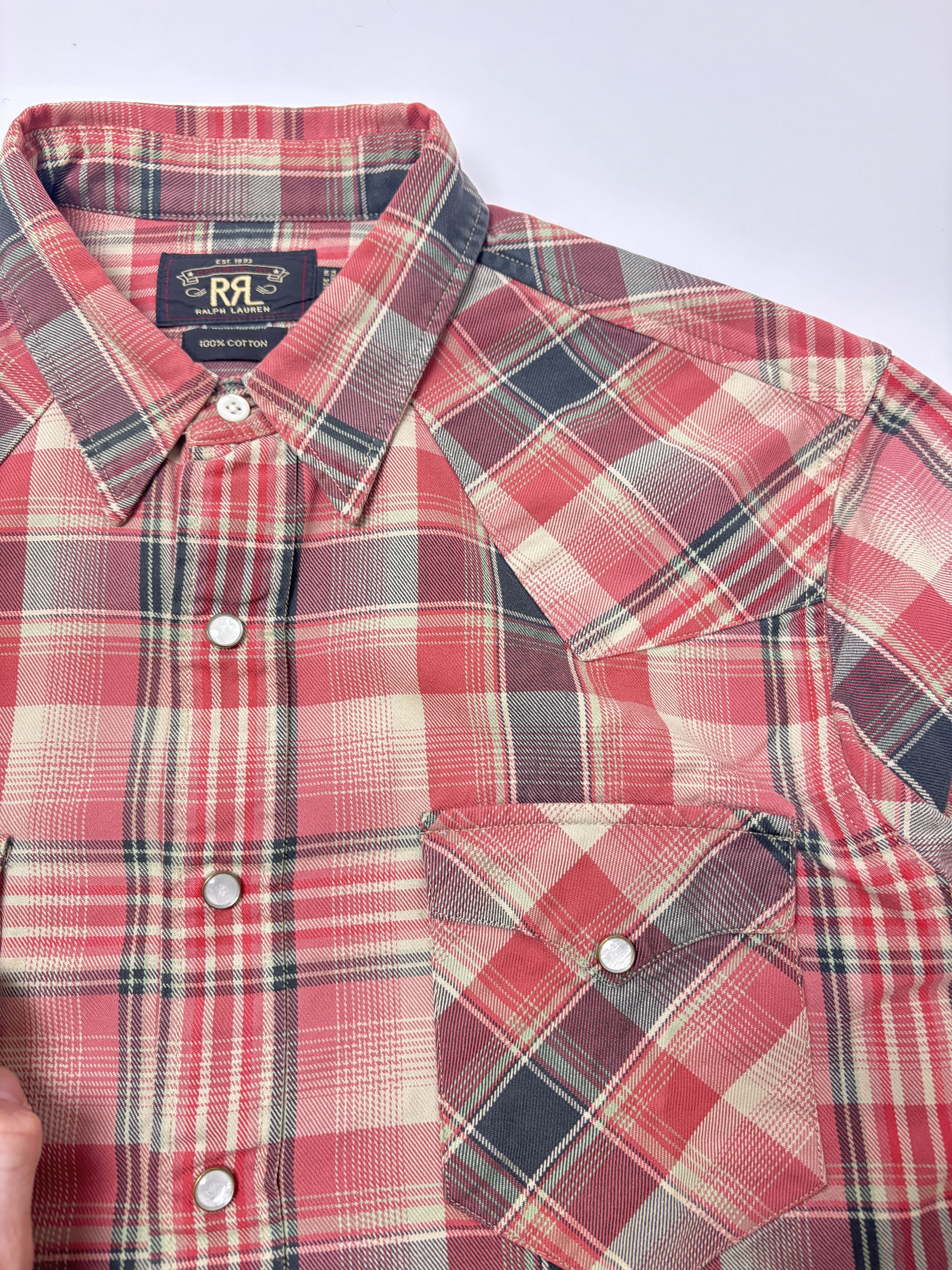 RRL Ralph Lauren RRL Western Shirt Size US L / EU 52-54 / 3 - 4 Thumbnail