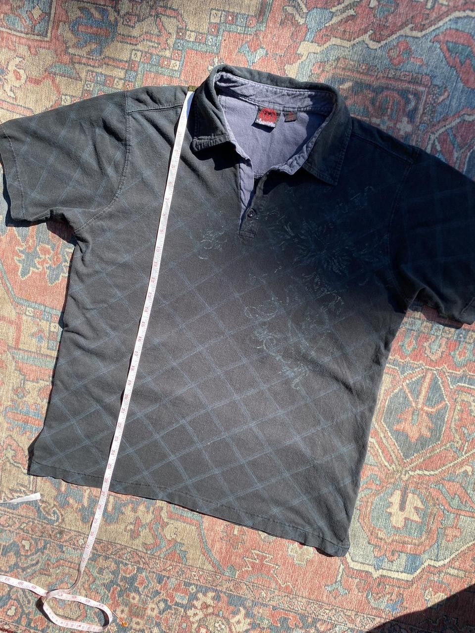 Burnside 90s Burnside Black Cross Graphic Quarter Polo Medium Size US M / EU 48-50 / 2 - 5 Thumbnail