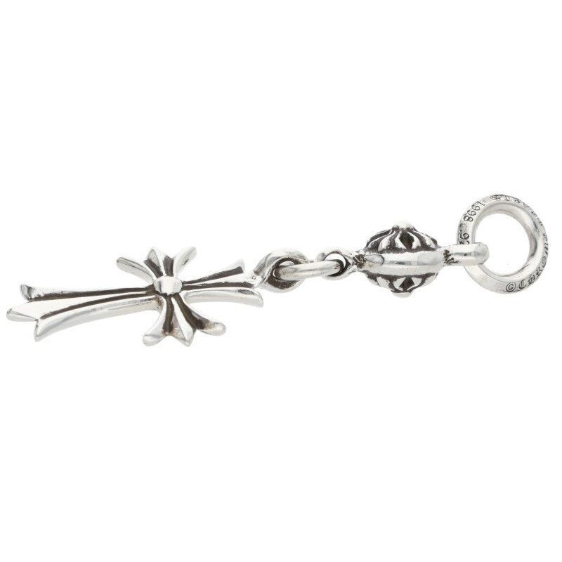 Chrome Hearts Chrome Hearts Silver Tiny Cross Necklace Size ONE SIZE - 5 Thumbnail