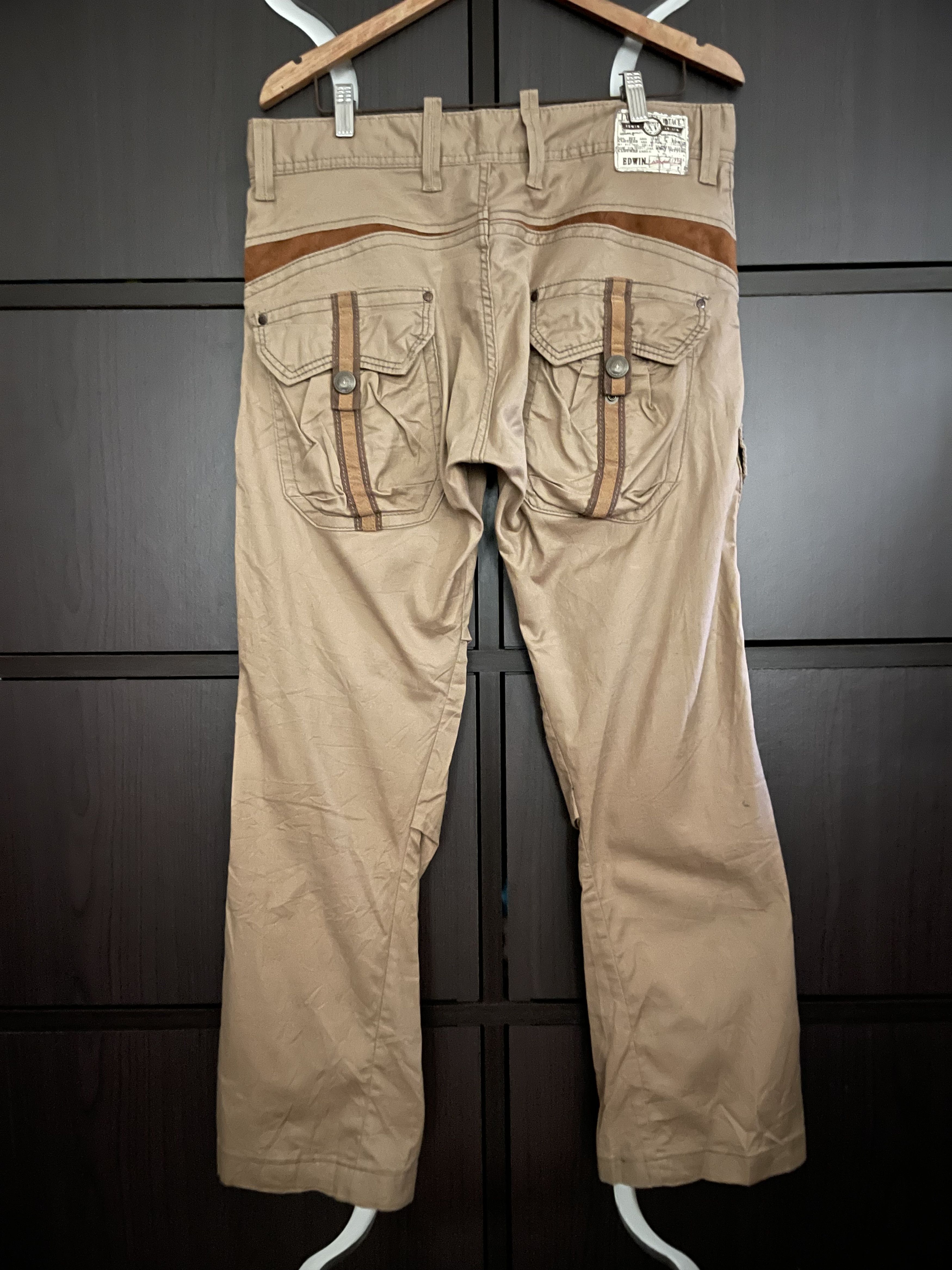 Edwin × Hysteric Glamour × If Six Was Nine Edwin Bondage Cargo Multipocket Tactical Travis Scott Style Size US 35 - 2 Thumbnail